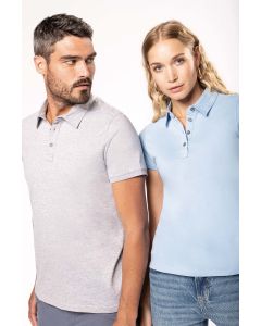 Damespolo korte mouwen van jersey