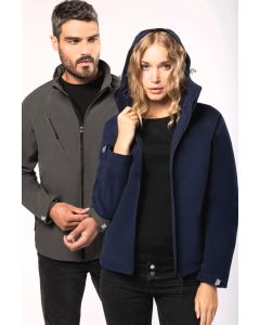 Dames Afneembare hooded softshell jas