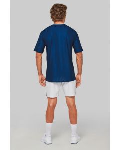 Tweekleurig padel-T-shirt met raglanmouwen voor heren