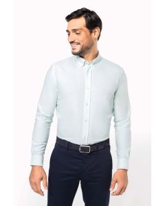 Oxford-herenhemd lange mouwen