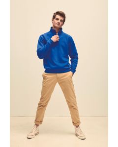 Premium Zip Neck Sweat (62-032-0)