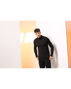 Mens Feel Good Stretch Roll Neck Top