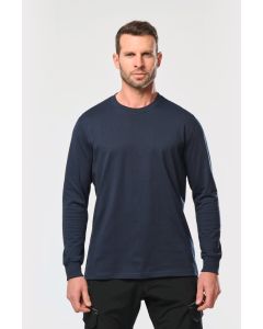 Ecologisch unisex T-shirt met lange mouwen