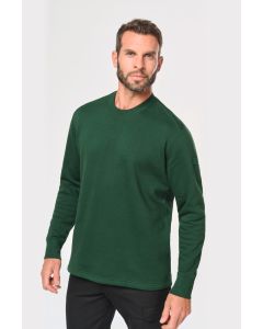 Sweater ingezette mouwen