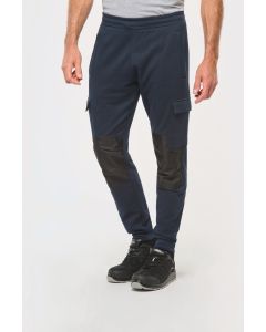 Eco-friendly heren fleece cargobroek