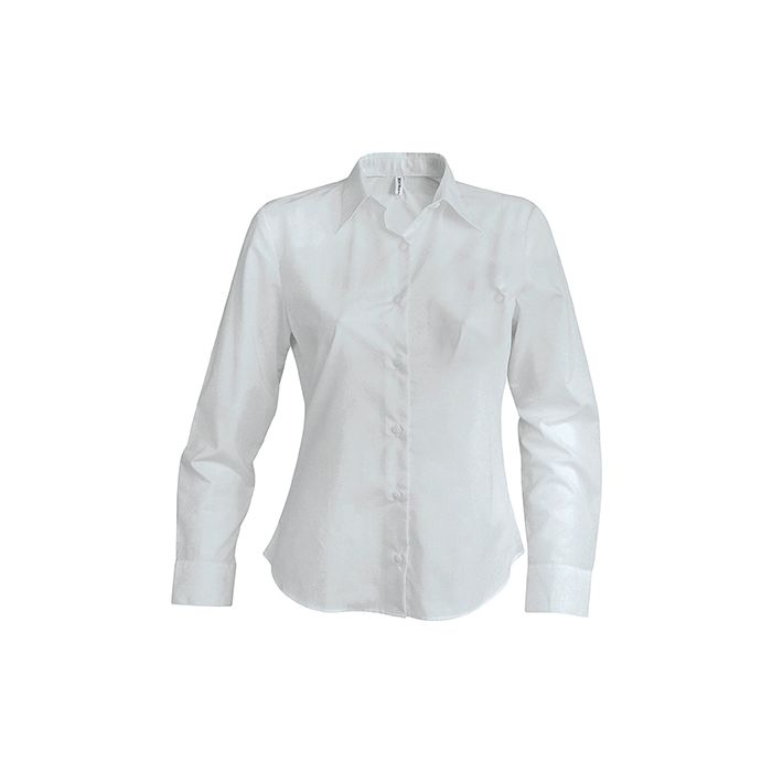 Dames non-iron blouse lange mouwen